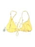 WeWoreWhat Yellow Swimsuit Top Size M - photo 2