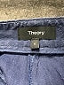 Theory Solid Blue Shorts Size 8 - photo 3