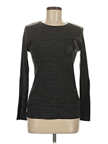 Grey State Long Sleeve Top (view 1)