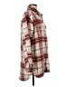 Old Navy Plaid Burgundy Coat Size M (tall) - photo 4