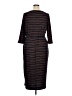 Lane Bryant Stripes Brown Blue Casual Dress Size 14 - 16 Plus - photo 2