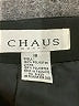 Chaus 100% Polyester Solid Black Formal Skirt Size 16 - photo 4