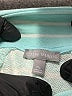 T by Talbots 100% Cotton Stripes Teal Track Jacket Size M (petite) - photo 6