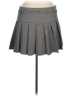 MNG Houndstooth Gray Formal Skirt Size XL - photo 1
