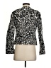 Chico's 100% Cotton Animal Print Black Jacket Size Sm (0) - photo 2