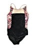 Justice Active Black Leotard Size 10 - photo 1
