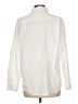 Ann Taylor LOFT Solid Ivory Long Sleeve Button-Down Shirt Size L - photo 2