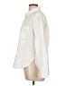 Ann Taylor LOFT Solid Ivory Long Sleeve Button-Down Shirt Size L - photo 5