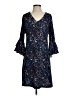 Papillon Paisley Blue Casual Dress Size S - photo 1