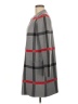 Tahari Plaid Gray Coat Size M - photo 5