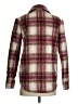 BB Dakota 100% Polyester Plaid Pink Coat Size XS - photo 2
