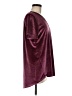 Amaryllis 100% Polyester Burgundy Short Sleeve Top Size M - photo 4