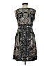 Perceptions Paisley Gray Cocktail Dress Size 10 (petite) - photo 2