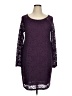 Assorted Brands Purple Cocktail Dress Size 1X - photo 1