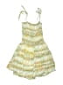 Assorted Brands 100% Rayon Tie-dye Green Tan Dress Size S (youth) - photo 1