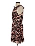 Parker 100% Polyester Floral Brown Cocktail Dress Size S - photo 5