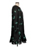 Ann Taylor 100% Polyester Black Casual Dress Size 12 - photo 4