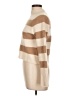 Comptoir des Cotonniers Stripes Tan Turtleneck Sweater Size L - photo 5