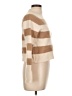 Comptoir des Cotonniers Stripes Tan Turtleneck Sweater Size L - photo 4