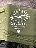 Hollister 100% Polyester Green Swimsuit Top Size S - photo 3