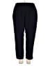 Vince Camuto 100% Polyester Solid Black Track Pants Size XXL - photo 1