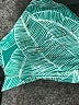 CITRINE Print Teal Swimsuit Top Size S - photo 4