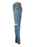Zara Color Block Blue Jeans Size 6 - photo 5