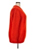 Future Collective 100% Polyester Solid Orange Pullover Sweater Size XXL - photo 4