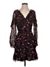 Greylin Floral Black Cocktail Dress Size S - photo 1