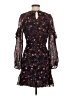 Greylin Floral Black Cocktail Dress Size S - photo 2