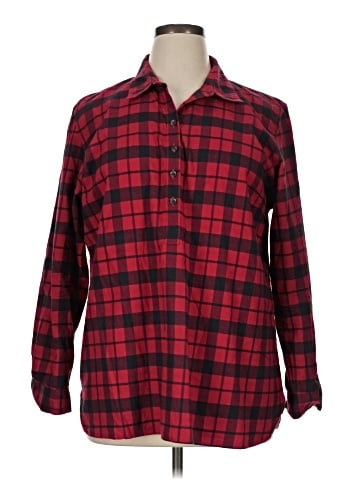 Coldwater Creek Long Sleeve Button-Down Shirt (view 1)