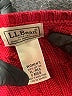 L.L.Bean 100% Cotton Red Pullover Sweater Size XL regular - photo 7