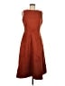Halston Brown Cocktail Dress Size 6 - photo 1