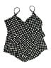 Magicsuit Polka Dots Black One Piece Swimsuit Size 10 - photo 1