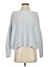 French Connection Silver Pullover Sweater Size XS - photo 1