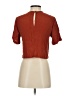 Leith 100% Rayon Orange Short Sleeve Top Size XS - photo 2