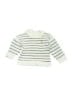 Unbranded 100% Cotton Stripes White Pullover Sweater Size 3-6 mo - photo 1