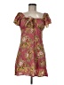 Auguste Paisley Pink Cocktail Dress Size 6 - photo 1