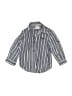 Il Gufo Stripes Gray Long Sleeve Button-Down Shirt Size 3 - photo 1