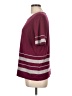 Collection Burgundy Short Sleeve Top Size 12 - photo 5