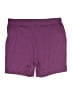 Shein Solid Purple Athletic Shorts Size 1X - photo 2