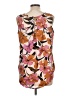 Maurices 100% Polyester Pink Sleeveless Blouse Size L - photo 2