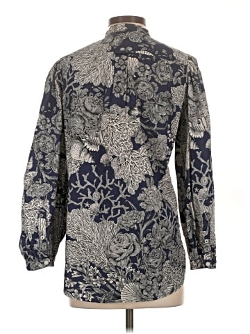 J.Crew Collection Long Sleeve Blouse (view 2)