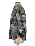 J.Crew Collection 100% Cotton Paisley Gray Long Sleeve Blouse Size 4 - photo 5