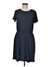 Old Navy Solid Gray Casual Dress Size M - photo 1