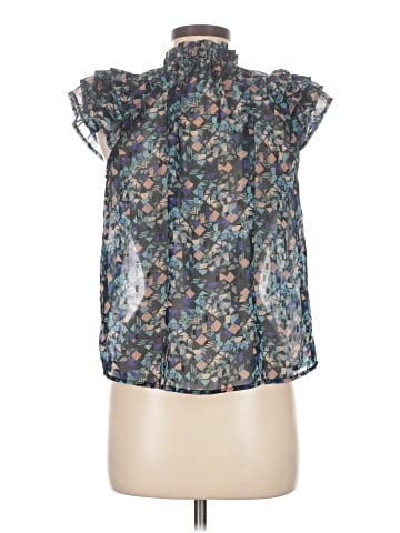 Meet Me in Santorini Short Sleeve Blouse (view 2)