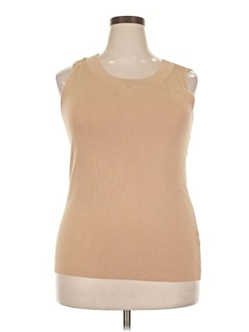 DressBarn Sleeveless T-Shirt (view 1)
