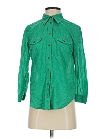 Maeve 3/4 Sleeve Button-Down Shirt (view 1)