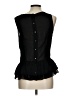 Princess Vera Wang 100% Polyester Black Sleeveless Blouse Size L - photo 2