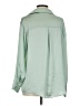 Zara 100% Polyester Green Long Sleeve Blouse Size S - photo 2
